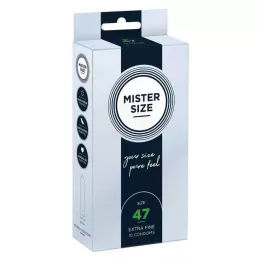 MISTER 47 izmēra prezervatīvi, 10 gab