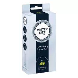 MISTER SIZE 49 prezervatīvi, 10 gab