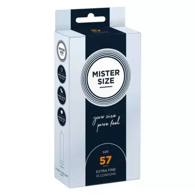 MISTER SIZE 57 prezervatīvi, 10 gab