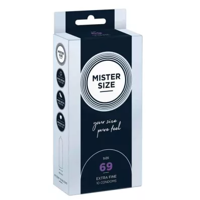 MISTER SIZE 69 prezervatīvi, 10 gab
