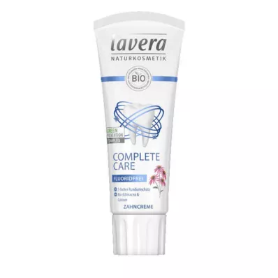 LAVERA Complete Care zobu pasta bez fluorīda, 75 ml