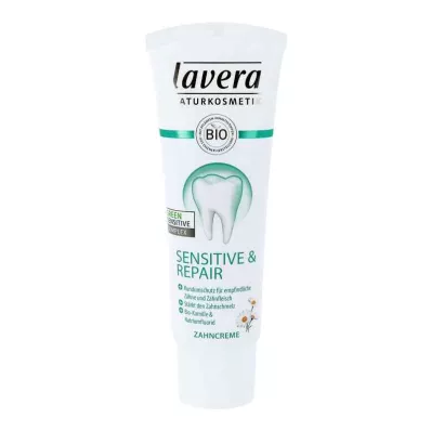Lavera zobu pasta jutīgai &amp; labošanai ar Fluoride dt (75 ml)