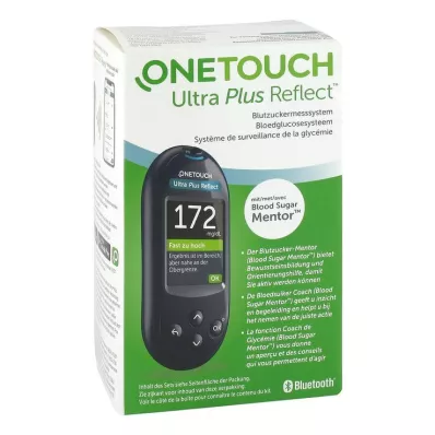 ONE TOUCH Ultra Plus Reflect glikozes mērītājs mg/dl, 1 gab ONE TOUCH Ultra Plus Reflect glikozes mērītājs mg/dl, 1 gab