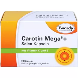 CAROTIN MEGA+Selēnija kapsulas, 90 gab