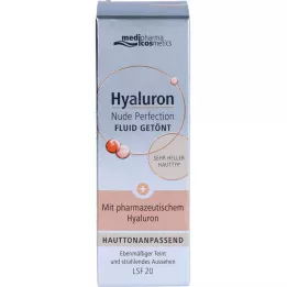 HYALURON NUDE Perfect.fluid tonēts s.hel HT LSF 20, 50 ml
