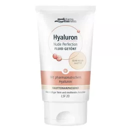 HYALURON NUDE Perfect.fluid tonēts s.hel HT LSF 20, 50 ml