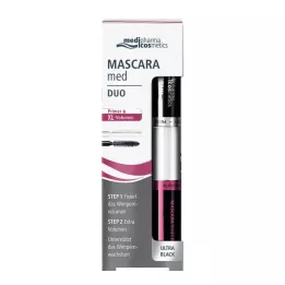 MASCARA med Duo Primer & XL Apjoms, 10 ml