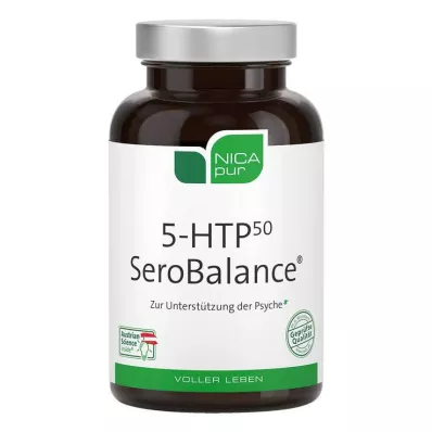 NICAPUR 5-HTP 50 SeroBalance kapsulas, 30 gab