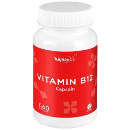 VITAMIN B12 VEGAN Kapsulas 1000 µg Metilkobalamīna, 60 kapsulu