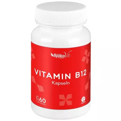 VITAMIN B12 VEGAN Kapsulas 1000 µg Metilkobalamīna, 60 kapsulu