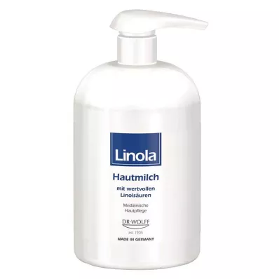 LINOLA Ādas piena dozators, 500 ml LINOLA Ādas piena dozators, 500 ml