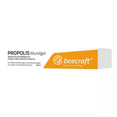 BEECRAFT Propolisa mutes gēls, 20 ml BEECRAFT Propolisa mutes gēls, 20 ml