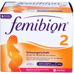 FEMIBION 2 grūtniecības komplekts, 2X56 gab