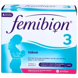 FEMIBION 3 zīdīšanas kombinētais iepakojums, 2X28 gab