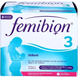 FEMIBION 3 zīdīšanas kombinētais iepakojums, 2X56 gab