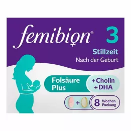 FEMIBION 3 zīdīšanas kombinētais iepakojums, 2X56 gab
