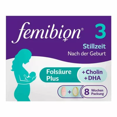 FEMIBION 3 zīdīšanas kombinētais iepakojums, 2X56 gab