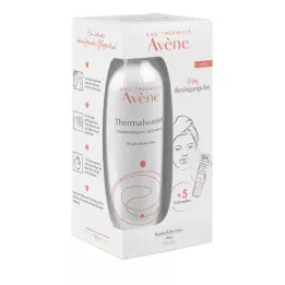 AVENE Termiskā ūdens aerosols 150ml+5 lokšņu masku komplekts, 1p