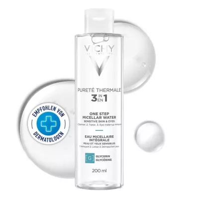 VICHY PURETE Thermale minerālais micelārais šķidrums Sensitive, 200 ml