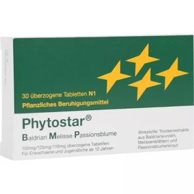 PHYTOSTAR Valerīns Melisa Passionb.150/125/110mg, 30 gab