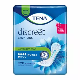 TENA LADY Diskrēti spilventiņi papildus, 20 gab