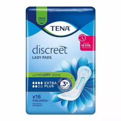 TENA® diskrēti Lady Pads Extra Plus nesaturēšanai, 16 gab