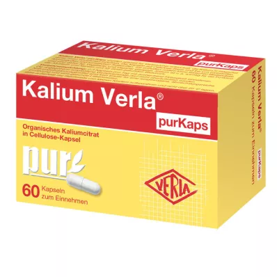 KALIUM VERLA purKaps, 60 kapsulas KALIUM VERLA purKaps, 60 kapsulas