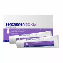 BENZAKNEN 5% gēls, 2X40 g
