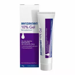BENZAKNEN 10% gēls, 15 g