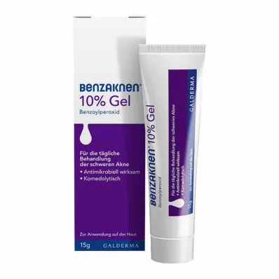 BENZAKNEN 10% gēls, 15 g BENZAKNEN 10% gēls, 15 g