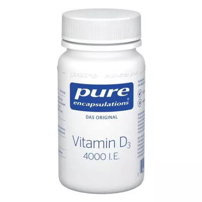 PURE ENCAPSULATIONS D3 vitamīns 4000 I.U. kapsulas, 60 kapsulas