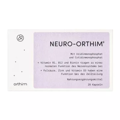 NEURO-orthim kapsulas, 20 gab