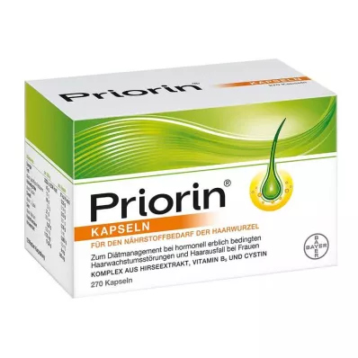 PRIORIN Kapsulas, 270 kapsulas