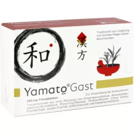 YAMATOGAST 265 mg apvalkotās tabletes, 63 gab