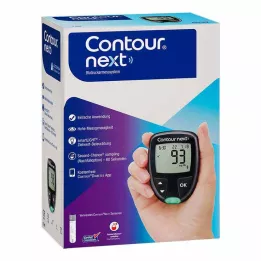 CONTOUR Tālāk NEU Iestatīt glikozes mērītāju mg/dl, 1 gab