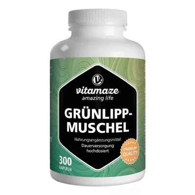 GRÜNLIPPMUSCHEL 500 mg lielas devas kapsulas, 300 gab