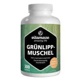 GRÜNLIPPMUSCHEL 500 mg lielas devas kapsulas, 300 gab