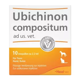 UBICHINON compositum ad us.vet.ampulas, 10 gab