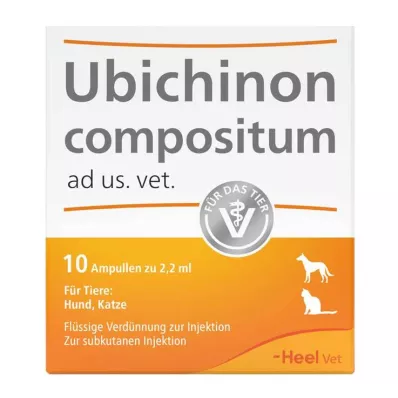 UBICHINON compositum ad us.vet.ampulas, 10 gab
