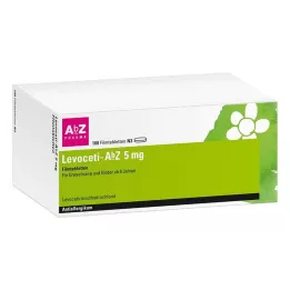 LEVOCETI-AbZ 5 mg apvalkotās tabletes, 100 gab