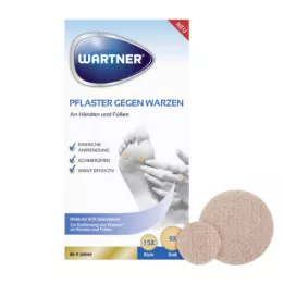 WARTNER Plāksteri pret kārpām, 24 gab