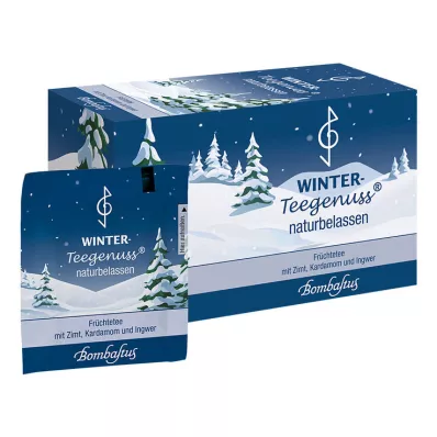 WINTER-TEEGENUSS Kanēļa kardamona ingvera filtrēšanas maisiņš, 20X2,5 g WINTER-TEEGENUSS Kanēļa kardamona ingvera filtrēšanas maisiņš, 20X2,5 g