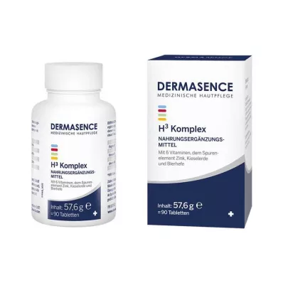 Dermasence H3 kompleksa tabletes, 90 gab