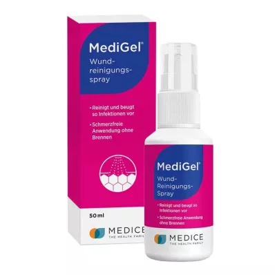 MediGel® brūču tīrīšanas aerosols, 50 ml MediGel® brūču tīrīšanas aerosols, 50 ml
