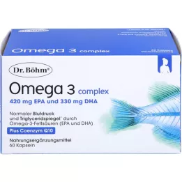 DR.BÖHM Omega-3 kompleksa kapsulas, 60 kapsulas