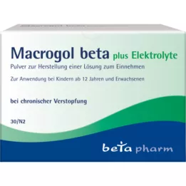 MACROGOL beta plus Elektrolītu plv.iekšķīgai lietošanai, 30 gab