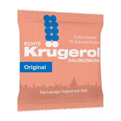 KRÜGEROL Cukurotās pastilas kaklam, 50 g KRÜGEROL Cukurotās pastilas kaklam, 50 g