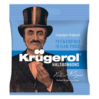 Krügerol kakla saldumi bez cukura, 50 g Krügerol kakla saldumi bez cukura, 50 g