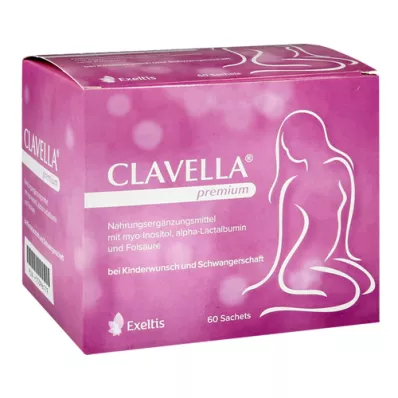 CLAVELLA augstas kvalitātes maisiņš, 60X2,1 g