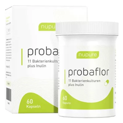 NUPURE probaflor probiotikas zarnu rehabilitācijai kapsulas, 60 gab NUPURE probaflor probiotikas zarnu rehabilitācijai kapsulas, 60 gab
